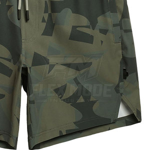 New Arrival Premium Knitted Solid Casual High Waist Breathable <b>Spandex</b>/Polyester Men Gym <b>Shorts</b> Quick Dry Professional - Product Image 4