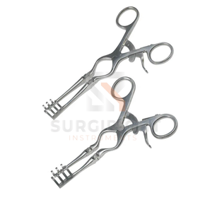 Retractor Autoajustable de Acero Inoxidable Weitlaner Beckman para Veterinaria, Instrumento Quirúrgico Ortopédico de SurgiRight - Product Image 3