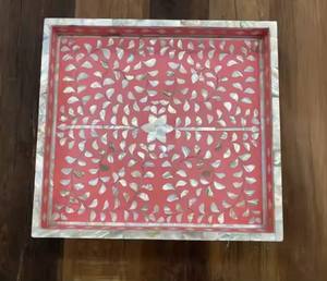 Plateaux de rangement pour chocolats en MOP de qualité supérieure, personnalisés, faits à la main, les plus vendus, pour mariage, Ramadan, Aïd, tendance, haut de gamme - Product Image 5