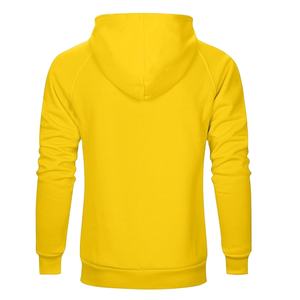 Sweat à capuche surdimensionné en coton mélangé personnalisé de haute qualité pour hommes Tenue décontractée à impression bouffante lourde pour l'hiver - Product Image 3