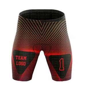 Ensemble de maillot de football sans manches à capuche personnalisé par sublimation, motif rouge et noir, anti-humidité, unisexe, pour adulte, coupe ajustée - Product Image 5