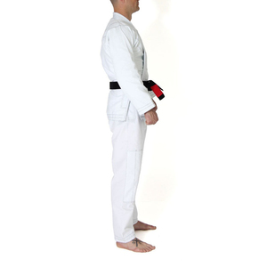 Uniforme de Karate de Poliéster/Algodón Ligero, Suave y Ecológico, Precio de Fábrica, Venta al Por Mayor, para Entrenamiento de Combate, Alta Calidad, Unisex - Product Image 3