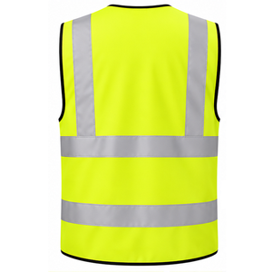 Chaleco de Seguridad Protector de Alta Visibilidad, Ropa de Trabajo Reflectante, Proveedor Mayorista de Fábrica Personalizado, Ropa de Construcción para Almacenes - Product Image 3