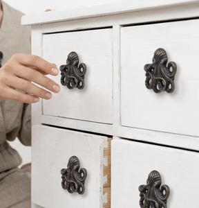 Tirador de Mueble Moderno de Hierro Fundido con Forma de Pulpo para Hogar, Oficina y Sala de Estar, Manija Duradera para Cajones de Cocina - Product Image 4