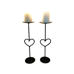 Lot de 2 bougeoirs en métal doré en forme de cerf et de renne pour bougies coniques, pour centre de table de mariage et décoration de table à domicile, vente en gros - Product Image 6