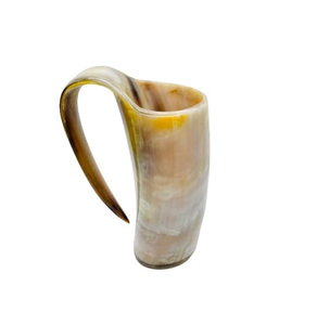 Taza de Cerveza de Cuerno de Búfalo Moderna, Segura para Alimentos, en Oferta, para Cerveza y Cerveza Alemana, Auténtica Taza de Cuerno Hecha a Mano - Product Image 5