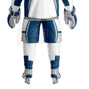Uniforme de hockey sur glace moderne, design personnalisé élégant, polyester respirant et écologique, nom/numéro/logo personnalisés pour équipe compétitive - Product Image 4