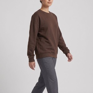 Sudadera Personalizada 2026 para Mujer, Cuello Redondo, Estampada, Oversize, Color Sólido, Tejido de Algodón, para Invierno, Manga Regular - Product Image 5