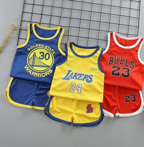 Ensemble de vêtements de basket sans manches pour l'automne, deux pièces : débardeur + short, sportif, respirant, écologique - Product Image 6