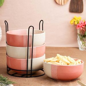 Tazón de Cerámica Duradero, Económico y Elegante para Servir Sopa, Ensalada, Arroz, Pasta y para Uso en la Cena - Product Image 6