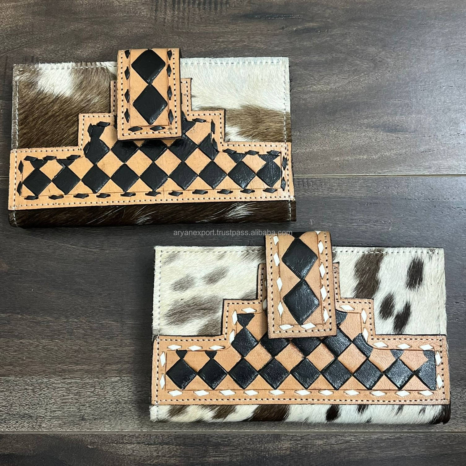 Black & Tan Checkered