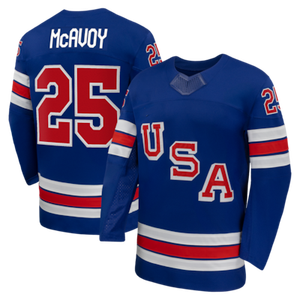 Maillots de hockey sur glace personnalisés, ensembles 100 % polyester, manches courtes, logo brodé, séchage rapide, vêtements de sport pour l'entraînement, tenue d'équipe - Product Image 3