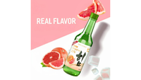Liqueur de soju au pamplemousse coréen de qualité supérieure pour cocktails et boissons de fête