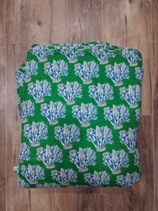 Tissu en coton imprimé à la main avec motifs éthiques, textile artisanal pour vêtements de boutique, décoration intérieure, housses de coussin - Product Image 3