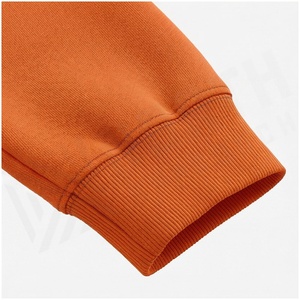 Conjunto Deportivo con Capucha y Cremallera para Mujer, Color Naranja, Estampado Degradado, Sudadera Casual de Manga Larga con Bolsillos Laterales, Ropa de Otoño - Product Image 6