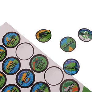 Custom PVC Gloss Vinyl <b>Sticker</b> Sheets Freezer Safe for Hot Sauce Honey Jam Gourmet Food Labels - Product Image 5