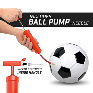 Ballon de football personnalisé, ballon de football d'entraînement en cuir PU, durable, imperméable, impression de logo, qualité supérieure - Product Image 3