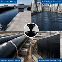 Primaire bitumineux à base de solvant pour revêtement de pipeline anti-corrosion haute performance pour surfaces métalliques et béton, fourni directement par l'usine
