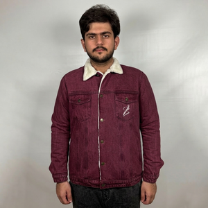 Veste en jean décontractée pour homme de haute qualité, style hip-hop, avec motif lettres, pour l'hiver - Product Image 4