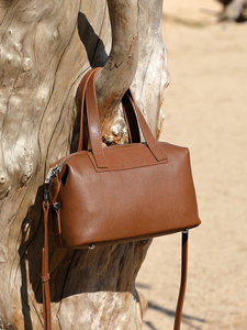 OEM Wholesale Custom Logo Retro Womens Genuine Cowhide Leather Cross Body Bag For Stylish Girls <b>Purse</b> Large Capacity Zipper 2026 - Product Image 4