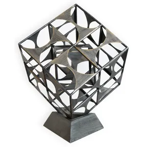 Escultura Metálica Hecha a Mano Personalizada OEM, Obra de Arte de Diseño para Hoteles, Villas, Resorts, Casas de Lujo y Oficinas Corporativas, Decoración Creativa - Product Image 1