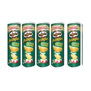 Chips crujientes Premium Pringles de queso y cebolla, una mezcla deliciosa y sabrosa con condimento de queso y cebolla. - Product Image 2