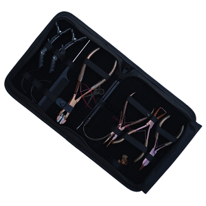 Customizable Hair Extension tools Set 3 Hole Beads Crimping Plier <b>Tape</b> In Plier Bead Remover Tool Hair Parting Finger Needles - Product Image 1
