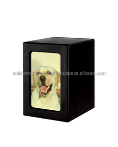 โกศไม้ทำมือสำหรับใส่เถ้ากระดูกสัตว์เลี้ยง โกศไม้สำหรับเผาศพสัตว์เลี้ยง เช่น แมวและสุนัข ทำจากไม้บีช ราคาประหยัด - Product Image 2