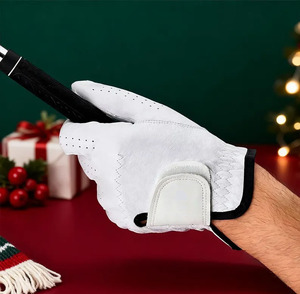 Usine de fabrication de gants de golf professionnels en cuir Cabretta, production de marque personnalisée de haute qualité, pour les deux mains, unisexe, fabricant OEM, personnalisation directe - Product Image 5