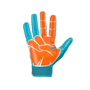 Top Manufacturer OEM Services Custom Design American Football <b>Gloves</b> Hand <b>Grips</b> Anti-Slip Adjustable Wrist Strap Full Finger - Product Image 3