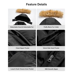 Chaqueta Acolchada Ultraligera para Hombre, Cuello Alto, Ligera, de Nailon, para Invierno, Venta al Por Mayor, Fabricante - Product Image 4
