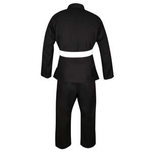Color negro cómodo transpirable barato uniforme de entrenamiento de Karate Gi uniforme transpirable cómodo y de secado rápido - Product Image 2