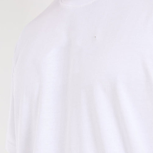 T-shirt Streetwear Léger en Polyester à Manches Courtes, Coupe Décontractée Épaules Tombantes, Tissu Tricoté Oversize – Vente en Gros - Product Image 2