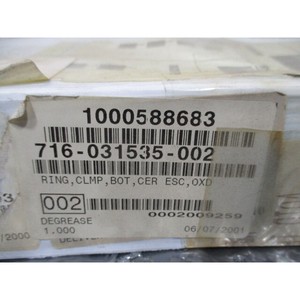 LAM 716-031535-002 Abrazadera de Anillo Inferior de Cerámica ESC - Equipo y Piezas de Semiconductores de Confianza de Trusted Global Legacy - Product Image 1