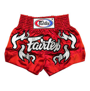 Shorts de Muay Thai Fair Tex, taille élastique, vêtements d'arts martiaux durables, unisexe, adulte, shorts d'entraînement de Muay Thai AI-BS-317 - Product Image 1