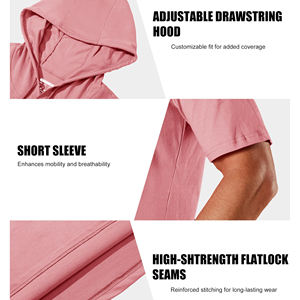 Sudadera con Capucha para Hombre al por Mayor, 100% Algodón, Colores Personalizables, Logotipo, Sudadera de Manga Corta, Sudadera Básica de Algodón Mezclado para Hombre - Product Image 4