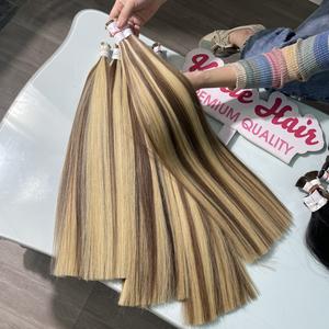 ผมต่อแบบเป็นมัดสำหรับผู้หญิง SDD เวียดนาม ผมตรงธรรมชาติ ผมเวอร์จิ้น ความยาวปานกลาง คุณภาพพรีเมียม - Product Image 5