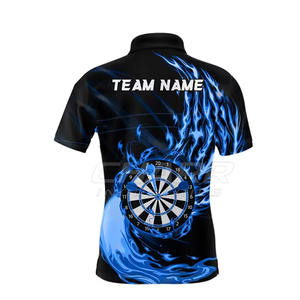 Dardos Profesionales Transpirables de Talla Grande para Camisa con Material Elástico Personalizables para Eventos de Club y Uniformes de Equipo - Product Image 3