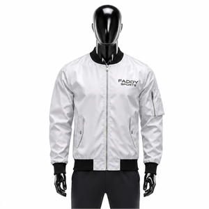 Custom Mens Lightweight Windbreaker Bomber <b>Jacket</b> Slim Fit Casual Varsity Flight <b>Pilot</b> <b>Jacket</b> Wholesale Spring Autumn Outerwear - Product Image 1