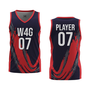 Custom Basketball Jerseys Front <b>Logo</b> Custom Team Name Breathable Sublimation Printed Unisex Basketball Training Uniform - Product Image 4