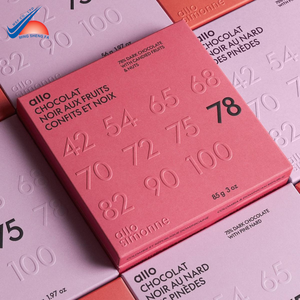 Boîte d'emballage en relief personnalisée avec logo | Service d'impression de boîte-cadeau rigide de luxe - Product Image 1