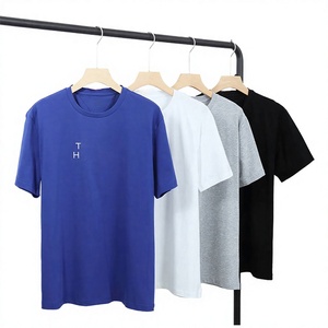T-shirt de sport décontracté pour homme à manches courtes en maille gaufrée avec impression photo personnalisée, 100 % coton, 180 grammes, coupe oversize, écologique - Product Image 1