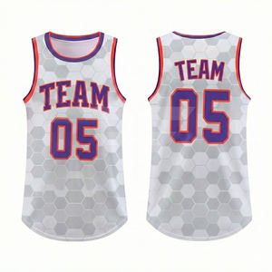 Conjunto Completo de Uniforme Deportivo Personalizado para Equipo, Unisex, Talla Grande, Transpirable, de Manga Corta, en Tela de Malla - Product Image 2