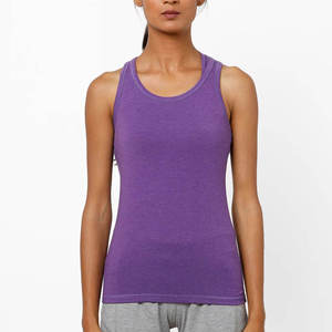2026 Wholesale In Stock Cotton Made Women Tank Top <b>Light</b> Weight Fitness Women Tank Top Quick Dry Women Tank Top OEM Service - Product Image 1