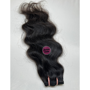 Cabello Humano Indio Natural Ondulado, Doble Trama a Máquina, Cabello Virgen Remy sin Procesar, Resistente a la Caída, Suave y Brillante, Listo para Permanente, 100g - Product Image 2