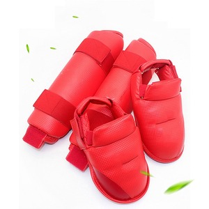 Professional Boxing Shin Guards Blue Black EVA Material Lightweight Protective Gear for Adults Unisex - Product Image 2