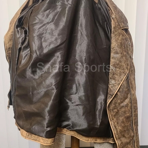 Premium Quality Real Leather Comfortable Fit Customized Leather Jackets pure genuine leather jacket plus size professional - Product Image 5
