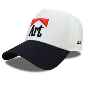 Gorra Deportiva Personalizada con Logotipo Bordado en 3D, Gorra de Béisbol de 5 Paneles de Algodón con Corona Alta y Diseño de Colores Combinados - Product Image 5