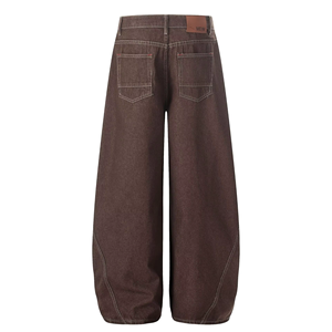High Quality Men's Casual Loose <b>Straight</b> <b>Leg</b> <b>Trouser</b> Men’s <b>Cargo</b> Work Streetwear Wide <b>Leg</b> for Men - Product Image 2