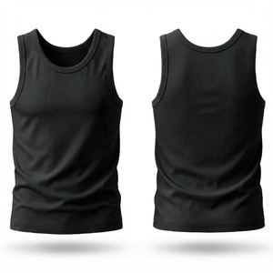 เสื้อกล้ามผู้ชายสีพื้นคุณภาพสูง น้ำหนักเบา สำหรับออกกำลังกาย ผลิตในปากีสถาน ระบายอากาศได้ดี ขายตรงจากโรงงานที่ดีที่สุด - Product Image 1